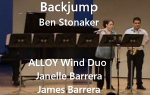 Backjump - Ben Stonaker - Alloy Wind Duo